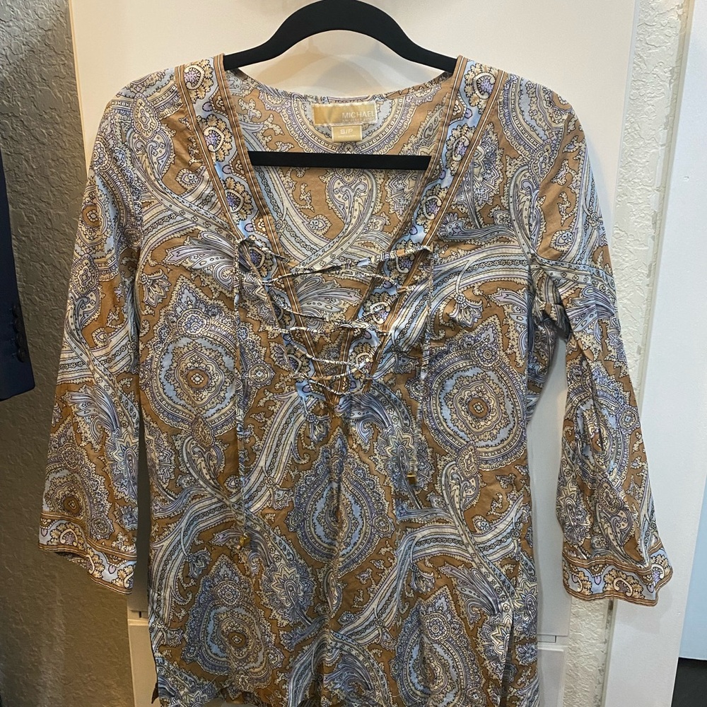 Michael Kors lightweight tunic top.